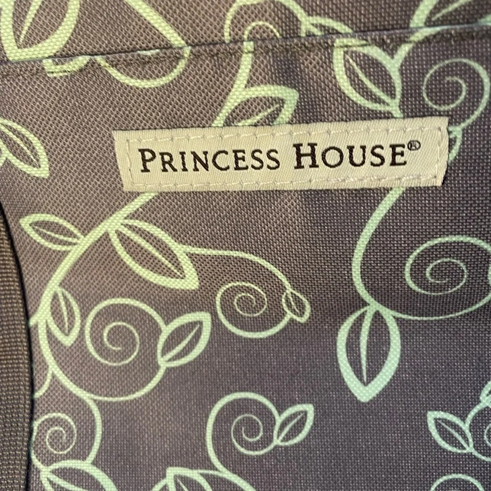 Princess House Brown & Lime Green Vined Termal Bag - Picture 6 of 6